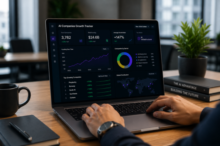 Fastest growing AI companies in 2026 including Mistral Perplexity Harvey and ElevenLabs