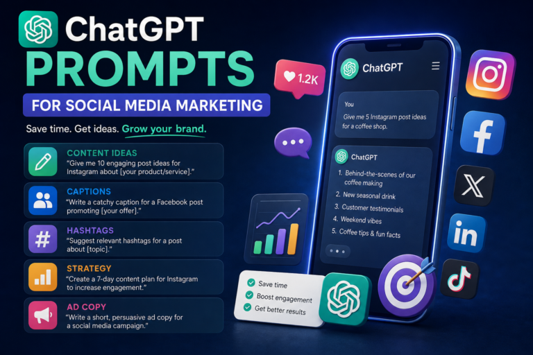 chatgpt prompts for social media marketing